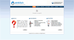 Desktop Screenshot of isrinfotech.com